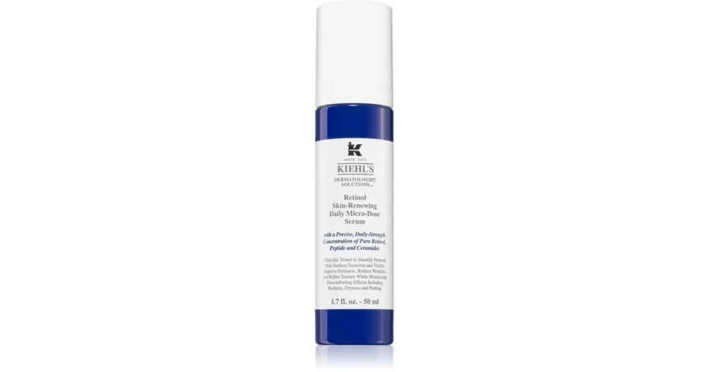 Outlet Kiehl‘sDermatologist Solutions Retinol Skin-Renewing Daily Micro-Dose Serum ránctalanító retinol szérum minden bőrtípusra, beleértve az érzékeny bőrt is