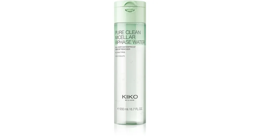 Árengedmény KIKO MilanoPure Clean Micellar Biphase Water kétfázisú micellás víz az arcra és a szemekre