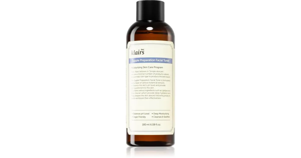 Outlet KlairsSupple Preparation Facial Toner hidratáló tonik a bőr pH-értékének kiegyensúlyozására