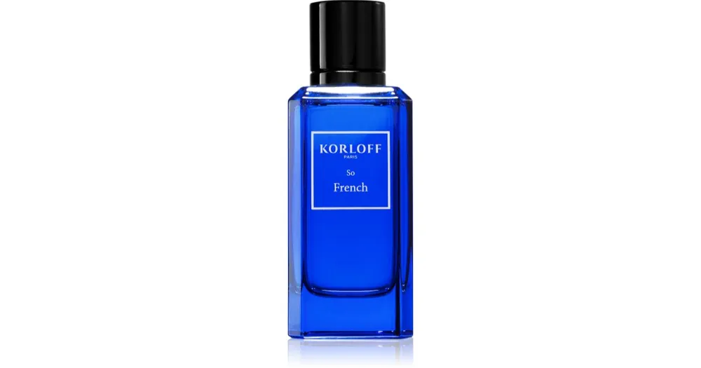 Biztonságos fizetés KorloffSo French Eau de Parfum uraknak
