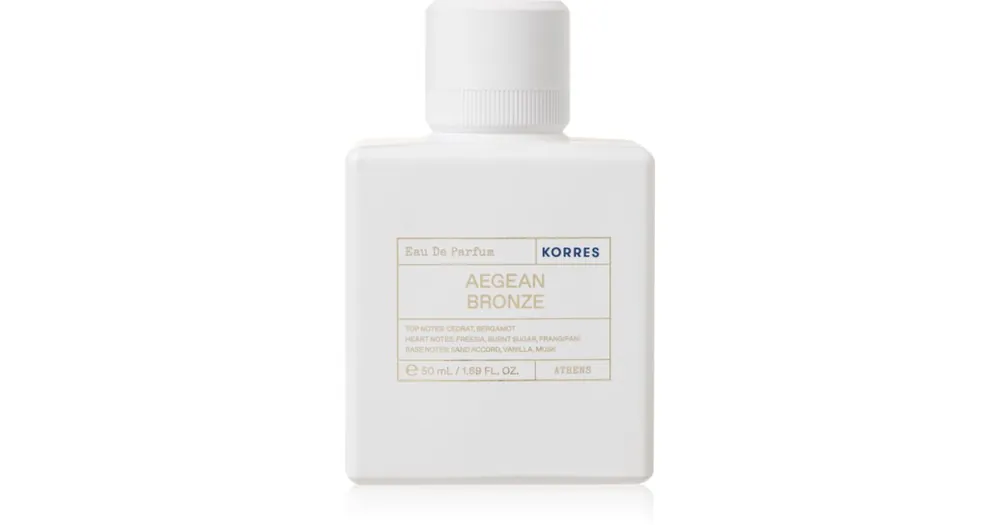 KorresAegean Bronze Eau de Parfum hölgyeknek Vedd meg most