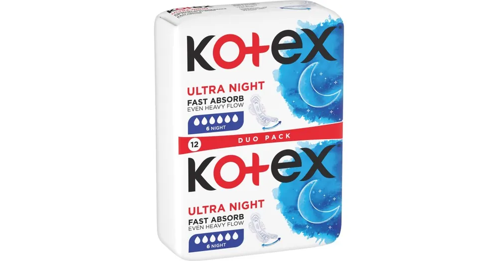Outlet KotexUltra Comfort Night egészségügyi betétek