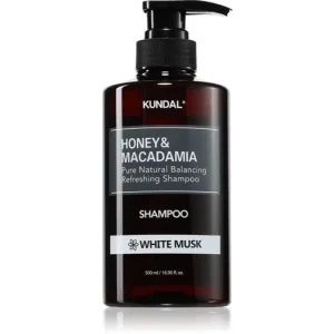 Kihagyhatatlan ajánlat KUNDALHoney & Macadamia White Musk természetes sampon száraz és sérült hajra