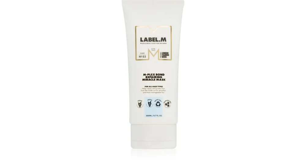 label.mM-Plex Bond Repairing Miracle Mask mélyen tápláló maszk minden hajtípusra Utolsó esély