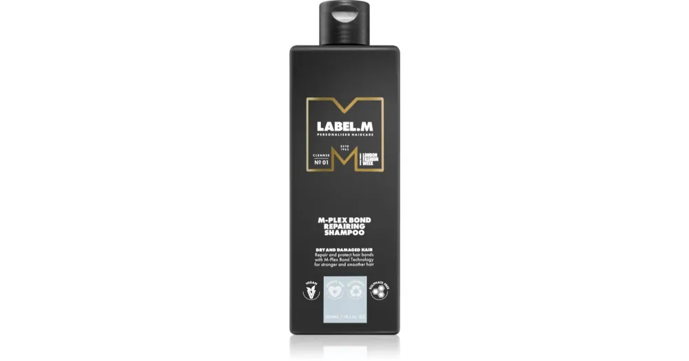 label.mM-Plex Bond Repairing Shampoo tápláló sampon minden hajtípusra Különleges ajánlat