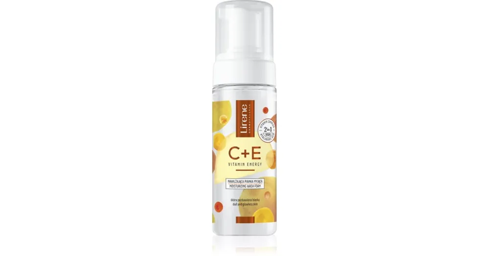 LireneVitamin Energy C+E hidratáló tisztító hab C és E vitaminnal Legkelendőbb