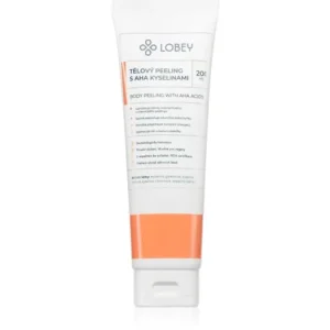 Gyors szállítás LobeyBody Care Tělový peeling s AHA kyselinami testpeeling A.H.A.-val (Alpha Hydroxy Acids)