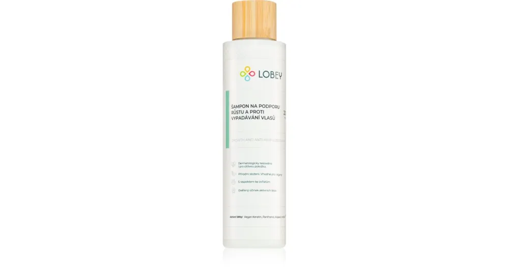 LobeyHair Care hajnövekedést segítő és hajhullást gátló sampon Olcsóbb