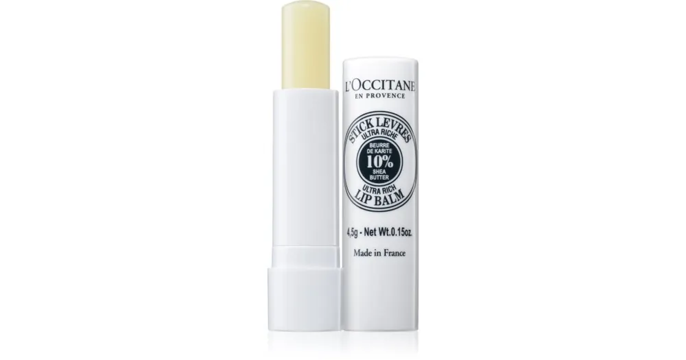 Szuper akció L’OccitaneKarité Ultra Rich Lip Balm ajakbalzsam bambuszvajjal