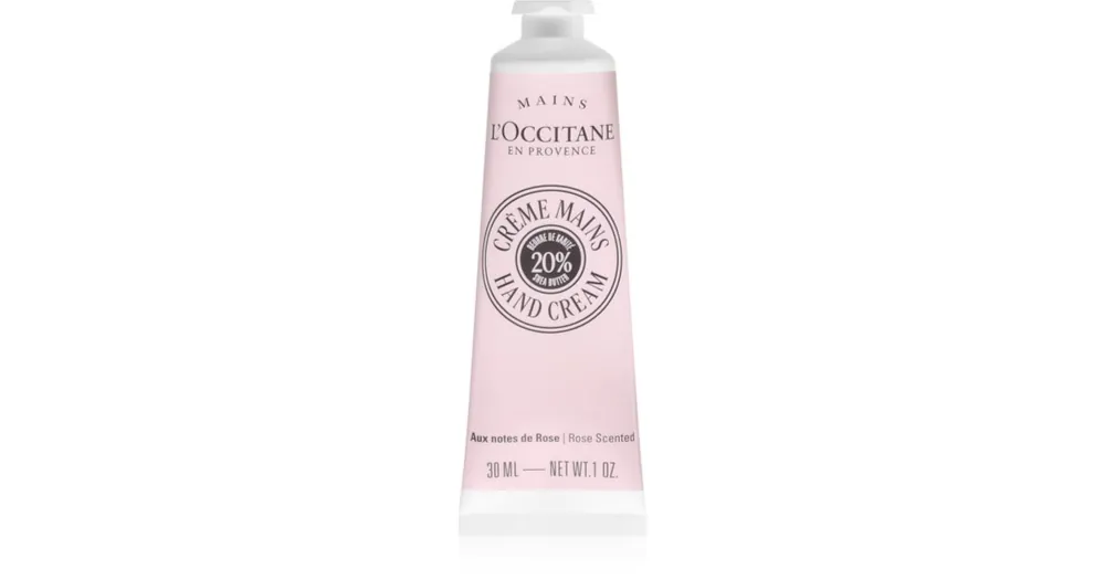 Expressz kézbesítés L’OccitaneShea Butter Rose Hand Cream ápoló kézkrém rózsa illattal