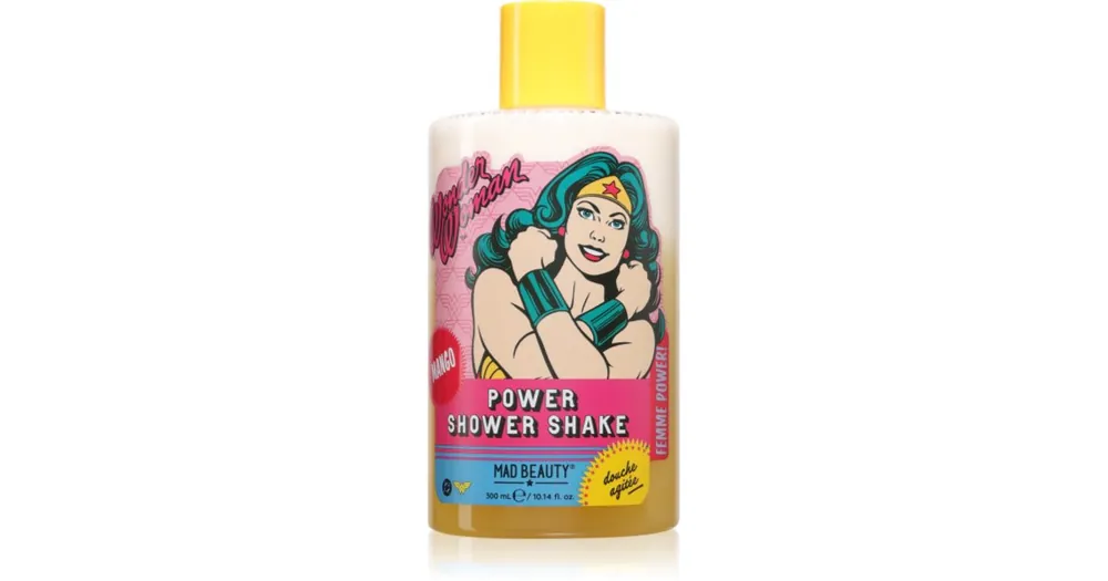 Biztonságos fizetés Mad BeautyDC Femme Power Wonder Woman hidratáló tusoló gél