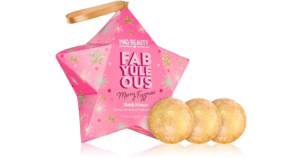 Mad BeautyFabYuleOus pezsgő fürdőgolyó Expressz kézbesítés