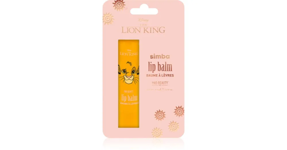 Mad BeautyLion King Simba ajakbalzsam hidratáló hatással Azonnal elérhető