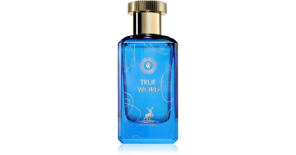 Maison AlhambraTrue Word Eau de Parfum unisex Biztonságos fizetés