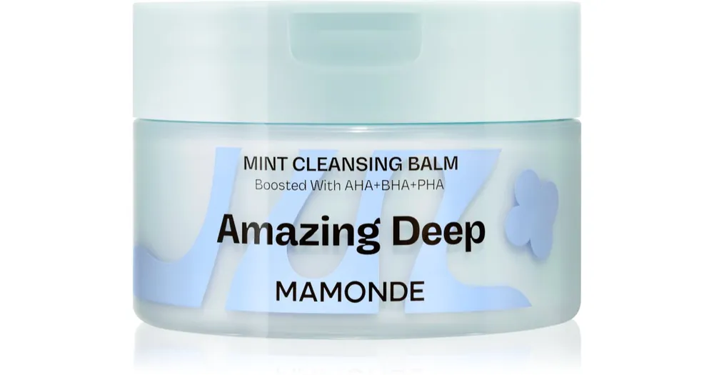 MAMONDEAmazing Deep Mint Cleansing Balm Mélytisztító balzsam nyugtató hatással Expressz kézbesítés