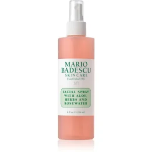Mario BadescuFacial Spray with Aloe, Herbs and Rosewater bőr tonizáló permet élénk és hidratált bőr Expressz kézbesítés