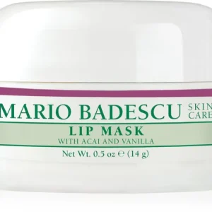 Végkiárusítás Mario BadescuLip Mask with Acai and Vanilla éjszakai maszk az ajkakra