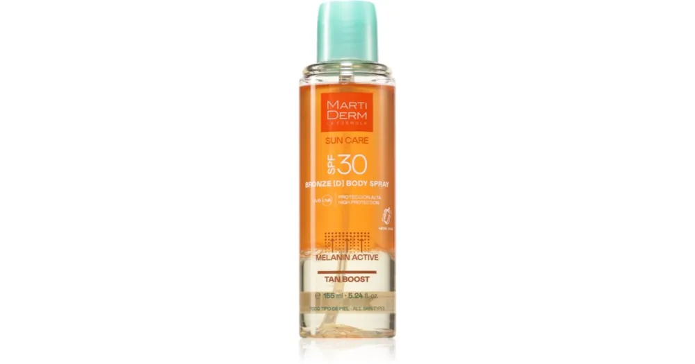 MartiDermSun Care Bronze D Body Spray testápoló spray barnulást gyorsító Nézd meg most