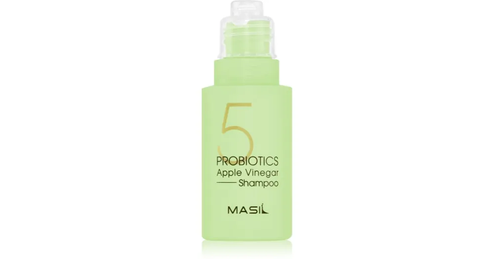 Exkluzív ajánlat MASIL5 Probiotics Apple Vinegar mélyen tisztító sampon a hajra és a fejbőrre