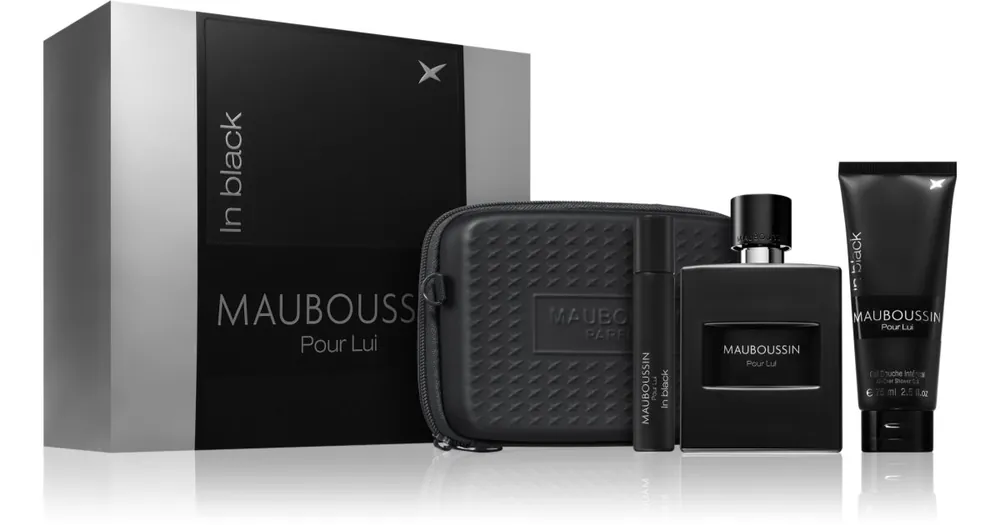 Gyors kiszállítás MauboussinPrestige Set Pour Lui In Black ajándékszett uraknak