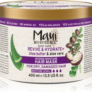 Maui MoistureRevive & Hydrate + Shea Butter & Aloe Vera hidratáló és tápláló maszk hajra Olcsóbb