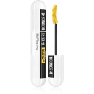 Csak ma MAYBELLINE NEW YORKThe Colossal Curl Bounce After Dark dúsító és göndörítő szempillaspirál extra fekete