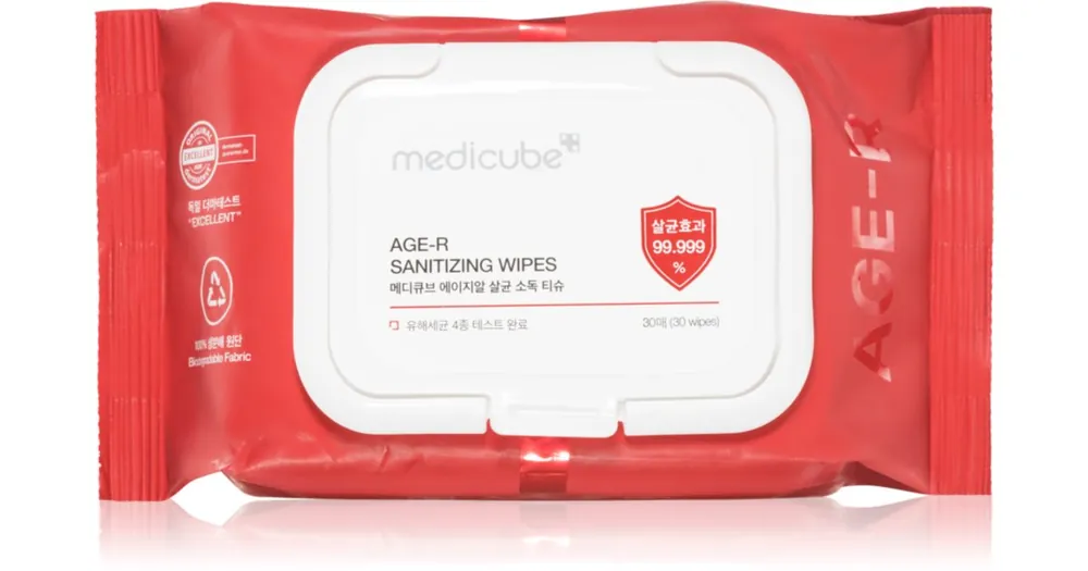 Alacsony ár medicubeAge-R Sanitizing Wipes nedves törlőkendők