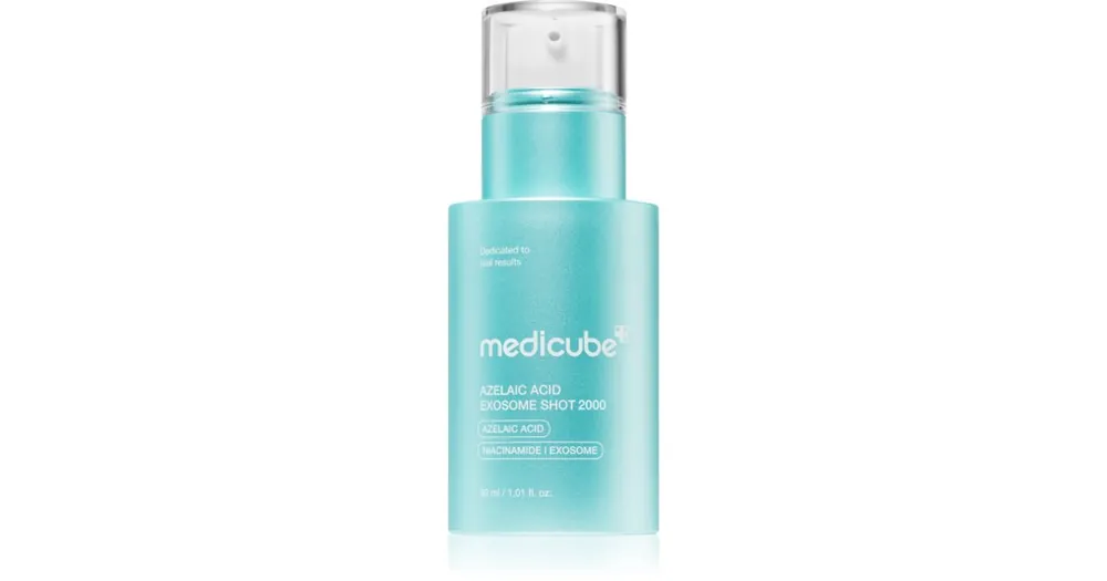 medicubeAzelaic Acid Exosome Shot Serum 2000 élénkítő szérum a kitágult pórusokra Biztonságos fizetés