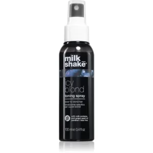 Végkiárusítás milk_shake®Icy Blond Toning Spray spray semlegesíti a sárgás tónusokat