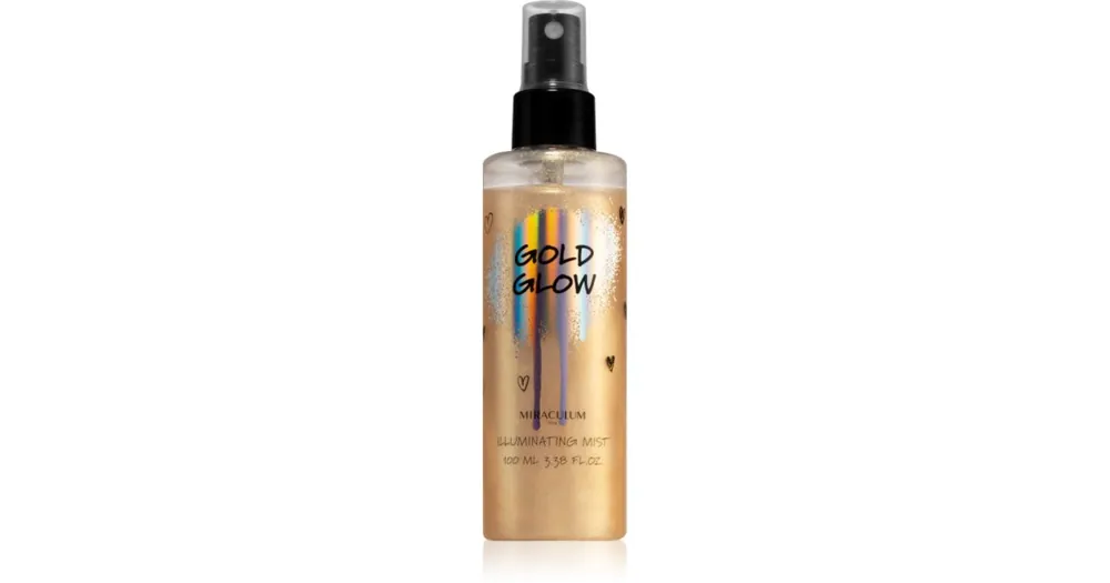 MiraculumGirls Collection Gold Glow élénkítő permet arcra és testre Expressz szállítás