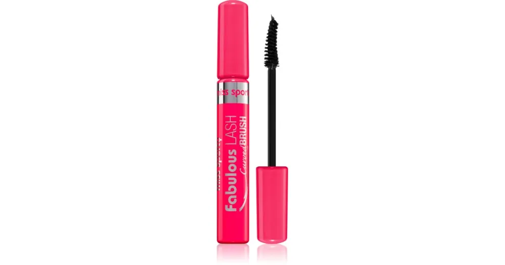 Miss SportyFabulous Lash Curved Brush szempillaspirál a dús és ívelt pillákért Árcsökkenés