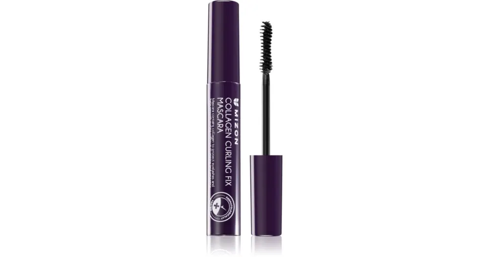 MizonCollagen Curling Fix vizálló szempillaspirál a hosszabb pillákért kollagénnel Kedvezményes ár