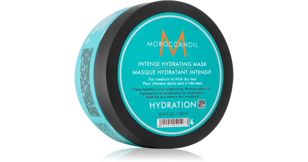 Árcsökkenés MoroccanoilHydration Intense Hydrating Mask intenzíven hidratáló és tápláló maszk száraz és normál hajra