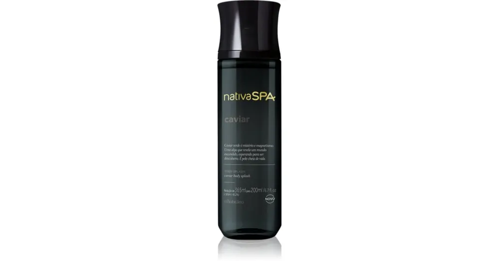 oBoticárioNativa SPA Caviar testápoló spray Biztonságos fizetés
