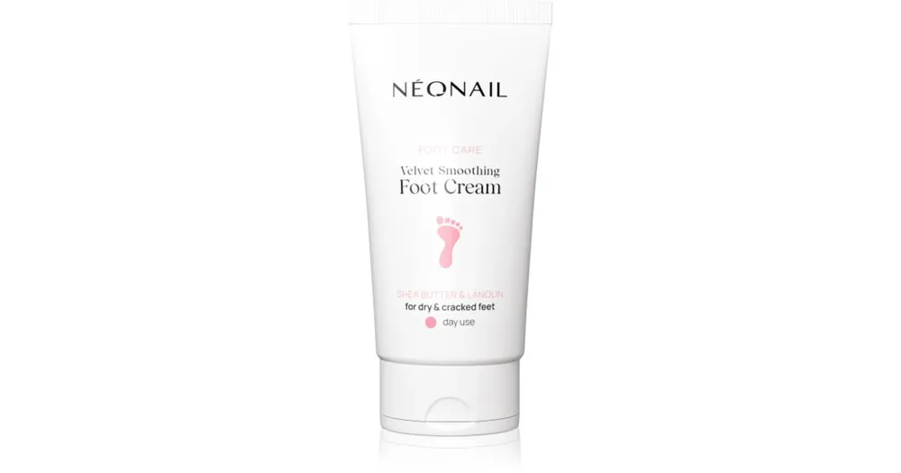 Legjobb ár NEONAILFoot Care Velvet Smoothing Foot Cream lábkrém a száraz és repedezett bőrre