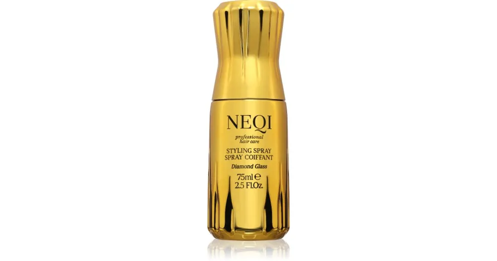 NEQIDiamond Glass Styling Spray formázó gél a puha és fényes hajért Expressz kézbesítés