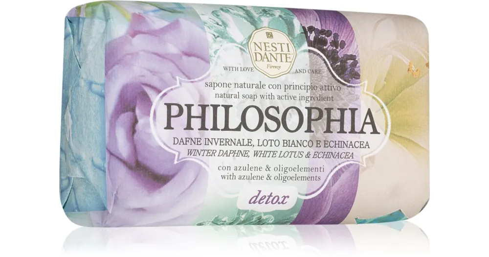 Biztonságos fizetés Nesti DantePhilosophia Detox with Azulene & Oligoelements természetes szappan