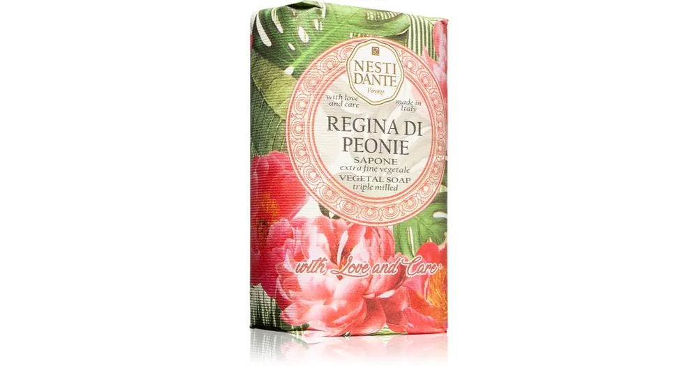 Nesti DanteRegina Di Peonie extra gyengéd natúr szappan Vedd meg most