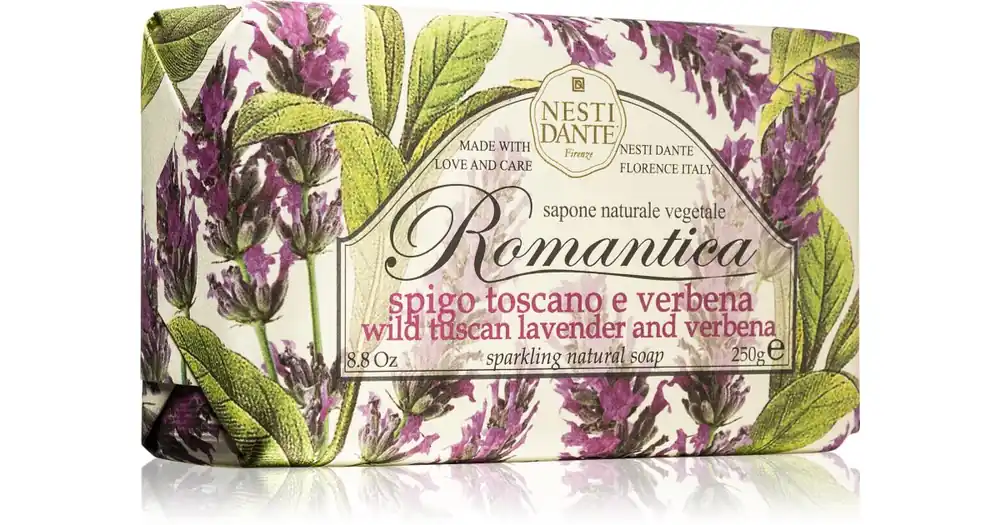 Legnépszerűbb Nesti DanteRomantica Wild Tuscan Lavender and Verbena természetes szappan