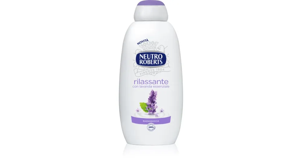 Akciós ár Neutro RobertsLavanda Essenziale tusfürdő gél levendulával