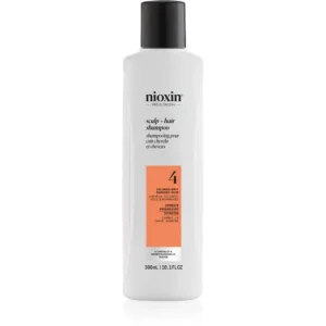 Csak ma NioxinSystem 4 Scalp + Hair Shampoo finom állagú sampon a festett és károsult hajra