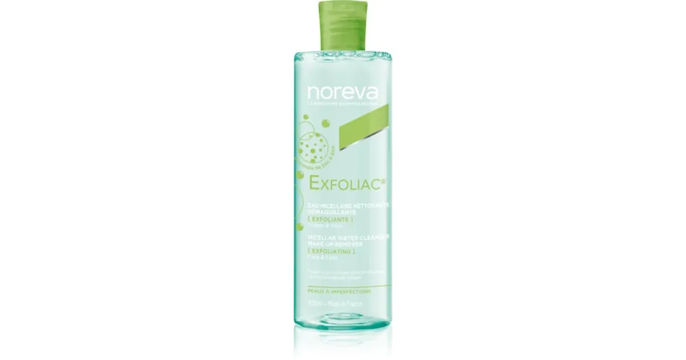 NorevaExfoliac Micellar Water Cleanser tisztító micellás víz hámlasztó hatással Akciós ár