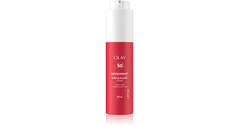 Biztonságos fizetés OlayRegenerist Firm & Plump liftinges hidratáló fluid niacinamiddal
