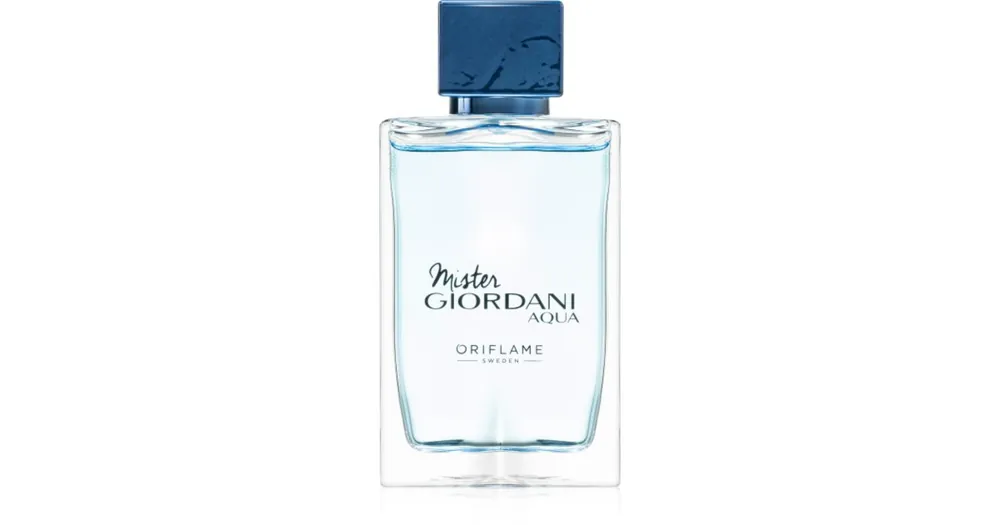 Exkluzív ajánlat OriflameMister Giordani Aqua Eau de Toilette uraknak