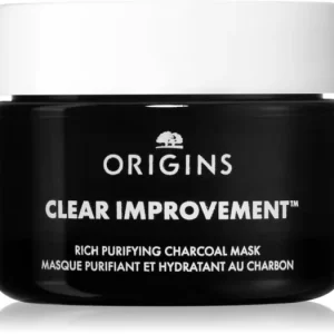 Csak ma OriginsClear Improvement® Rich Purifying Charcoal Mask tisztító maszk aktív szénnel