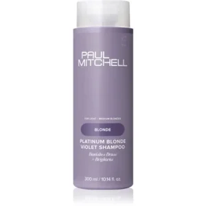 Kihagyhatatlan ajánlat Paul MitchellBlonde Platinum Blonde Violet Shampoo lila sampon szőke és ősz hajra