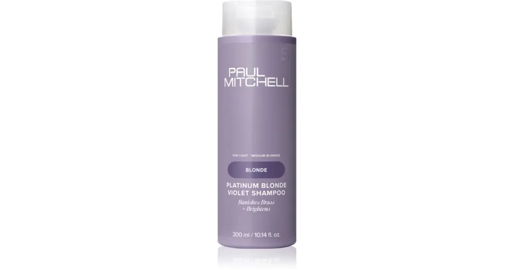 Kihagyhatatlan ajánlat Paul MitchellBlonde Platinum Blonde Violet Shampoo lila sampon szőke és ősz hajra