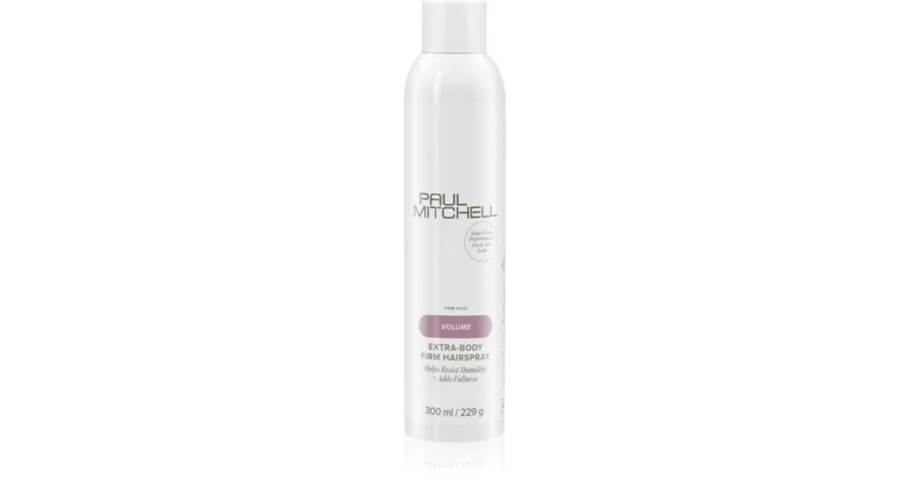 Paul MitchellVolume Extra-Body Firm Hairspray erős hajlakk dús és fényes hajért Rendeld meg most