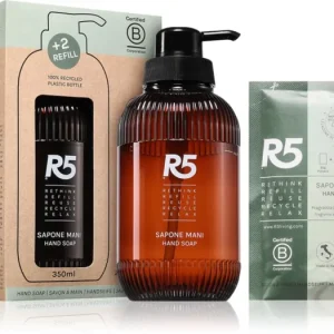 R5Sapone Mani folyékony szappan + utántöltő Biztonságos fizetés