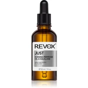 Ajánlat Revox B77JUST Evening Primrose Oil & Squalane regeneráló éjszakai arcápoló olaj a bőrréteg megújítására